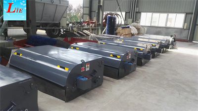 Lujie Sweeper Box Broom Skid Steer 72 Attachment skid steer broom attachments