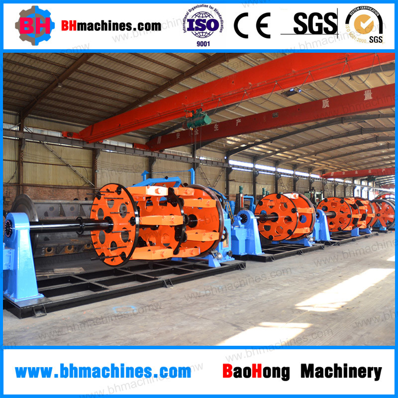 Wire and cable machinery- making the plastic multi-core cables of large cross-section and cross-linked cables