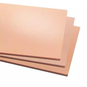 China C11000 Pure Copper Sheet Plate Metal T2 TP2 1000mm-12000mm wholesale