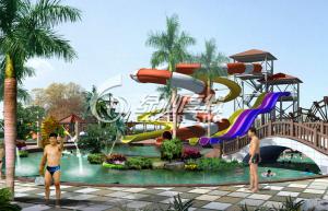 China Exciting Slide Water Park Games wholesale