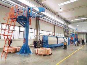 China 8.0mm Wire 5500KG/H 700KW Copper Rod Breakdown Machine wholesale