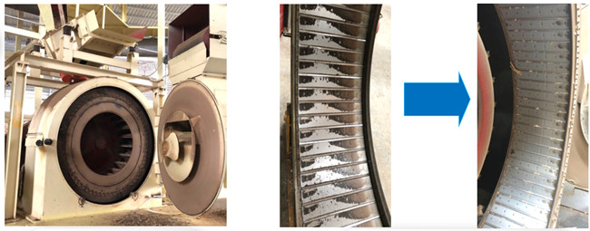Particle Board Knife Ring Flaker Machine