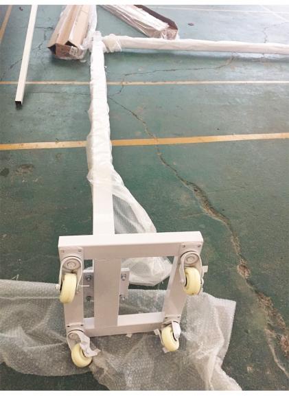 Double awning, awning, independent double - sided, electric hand - operated