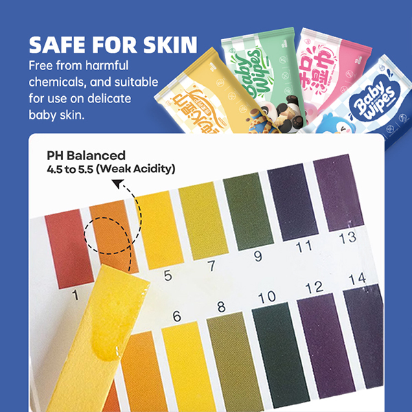 Wholesale Alcohol-Free Pure Water Panda Mini Cleaning Wipes