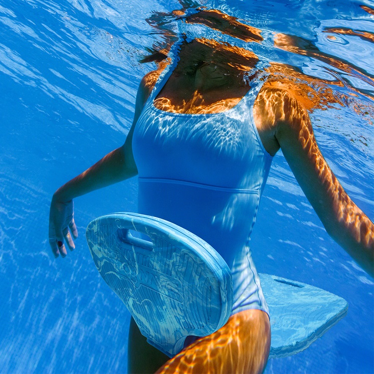 Pool Swimming Floating Seats BLUE 31.1*15.4*1.4'' EVA Foam Saddle for Adults and Kids