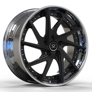 China Custom 20 21 inches Two Piece 6061-T6 Aluminum Rims 5x13. Fit to Porsche 991 wholesale