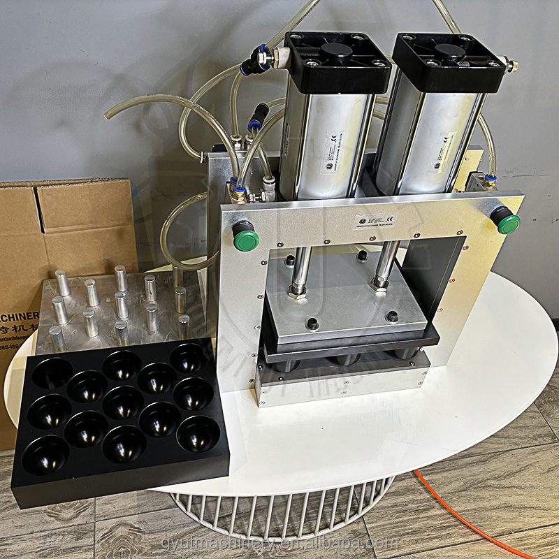 2024 Pneumatic Press Bath Bomb Machine for Different Shape Molds