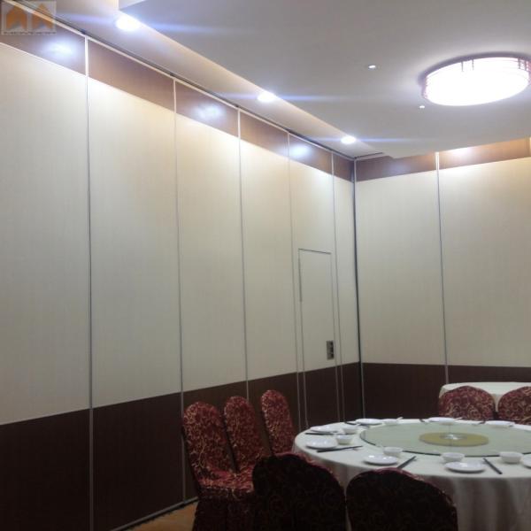 Office Movable Partition Walls Acoustic Soundproof Office Folding Wood Doors