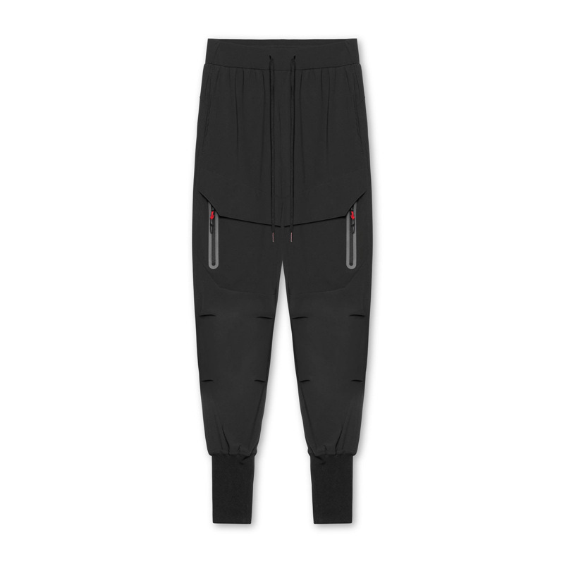 Custom LOGO Quick-Drying Fitness Cargo Pockets Pants Men Exercise Gym Joggers