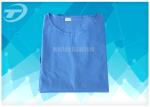 18-40G / M2 Disposable Medical Gowns Nonwoven With Knitted Cuff