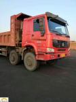 380hp 40 Ton Dump Truck , 12 Tyre Second Hand Mini Dump Truck ISO Approval