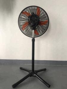 China Modern Electric Motor AC Pedestal Fan 60W Cross Base , 1.3m Height Adjustable wholesale