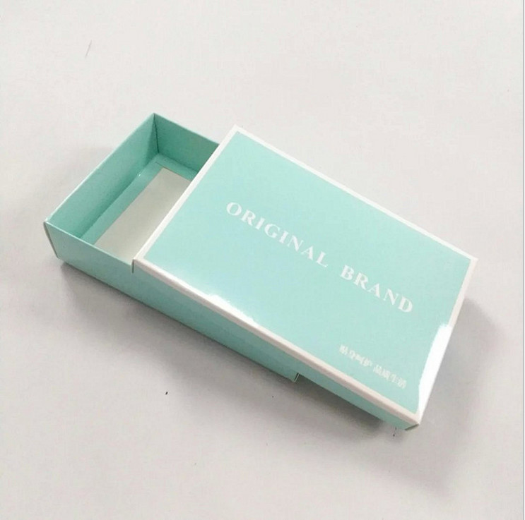 Fancy printed gift box underwear packing custom made logo cardboard paper flat packed box