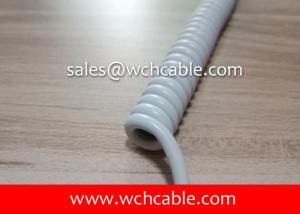 China UL20254 Gas Resistant TPU Sheathed Spiral Cable wholesale