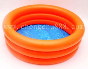 China Inflatable 3 ring swim pool,inflatable baby pool wholesale