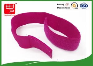 China Red color Strong elasticated straps with sew , 320 * 50mm stretch straps wholesale