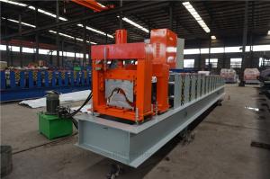 China Roof Tile Making Machine / Ridge Cap Roll Forming Machine 4 KW Hydraulic Station Power wholesale