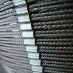316 X-Tend Cable Ferrule Mesh Wire Rope Net Stainless Steel Webnet With Sleeve
