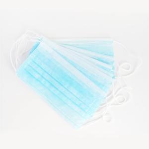 China Eco Friendly Earloop Surgical Mask Convenient 17.5*9.5cm Adult Size Available wholesale