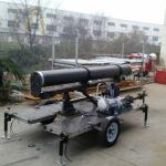10m locking pneumatic telescopic mast 70kg payloads-mobile telecom mast tower