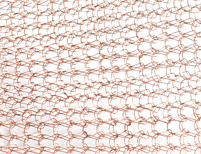 5" X 30' Copper Knitted Wire Mesh For Wildlife Control Blocker DIY Hole Filler