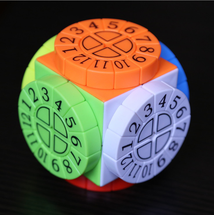Time Machine Magic Cube Educational Toys OEM Magical Puzzle 85g