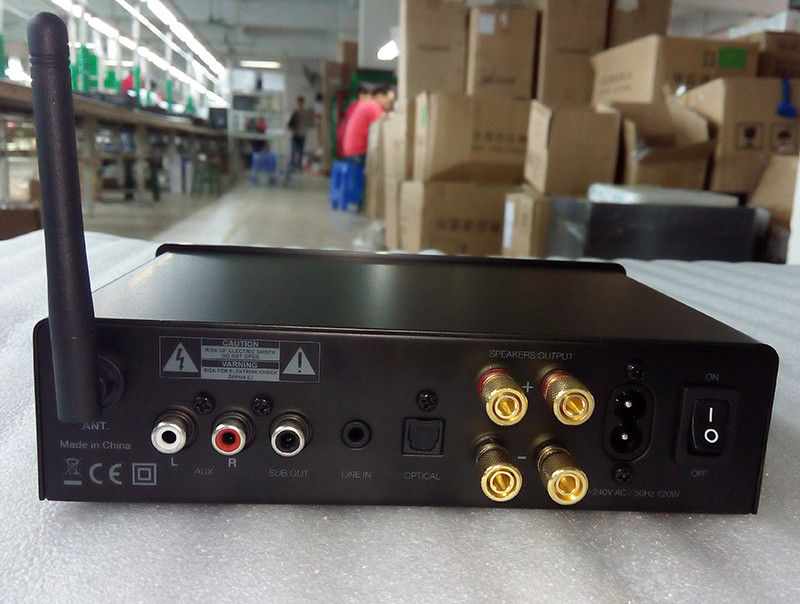 HiFi Audio Power Amplifier 2 Channel Stereo Class D Digital Integrated Bluetooth Amplifier