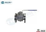 Direct Mountable Industrial Ball Valve , Flanged Top Entry Ball Valve