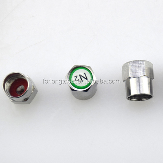 Replace and Repair with Ease Using Universal Green Brass Alloy N2 Nitrogen Valve Caps The Ultimate Solution