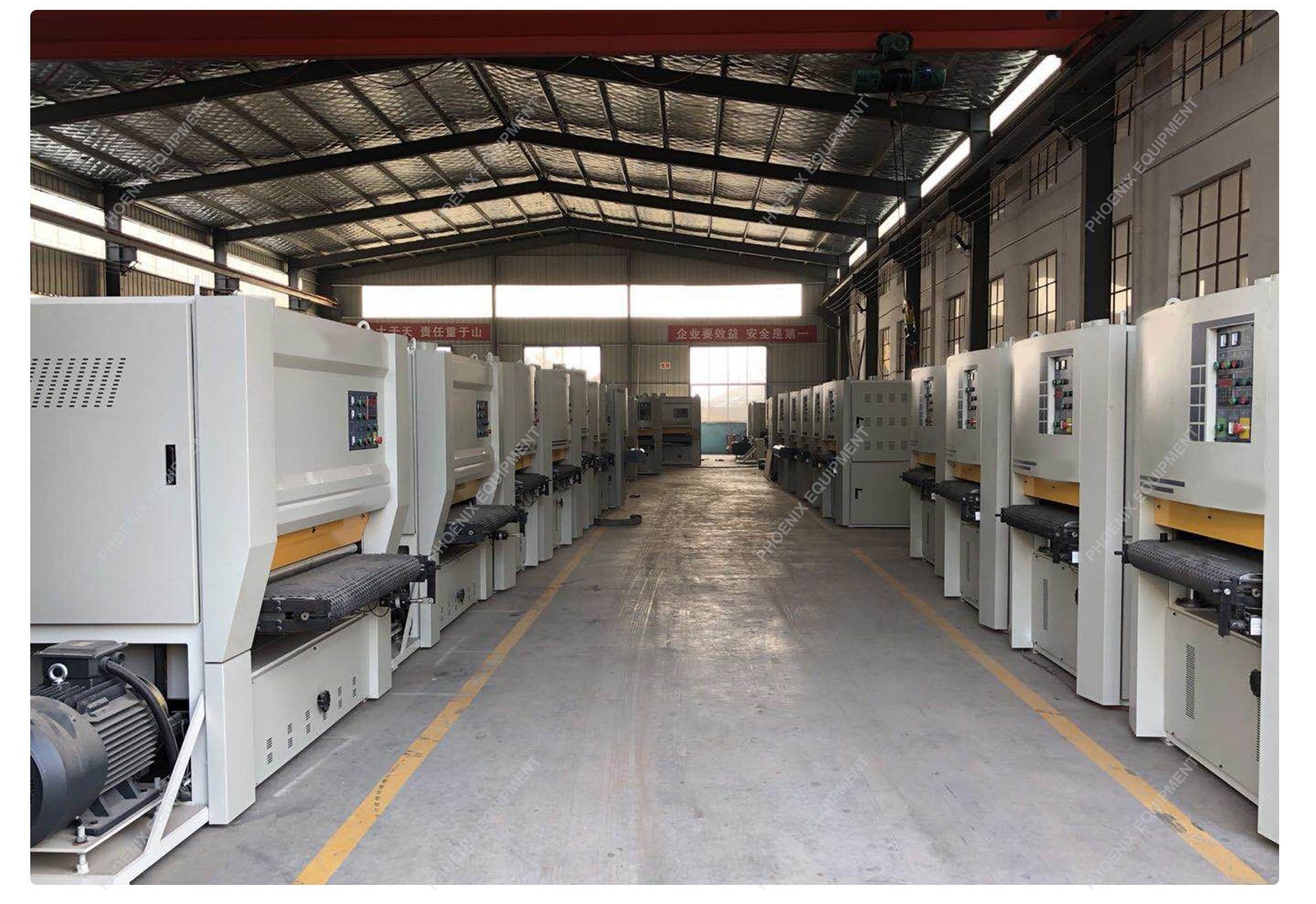 R-RP630 Fully Automatic Sanding Machine for Solid Wood Board in Woodworking Industry
