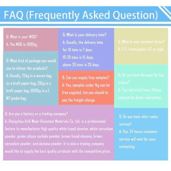 Brown Fused Alumina Wear Resistant Powder for Grinding and Blasting Brown Fused Aluminum Oxide Brown Corundum Powder