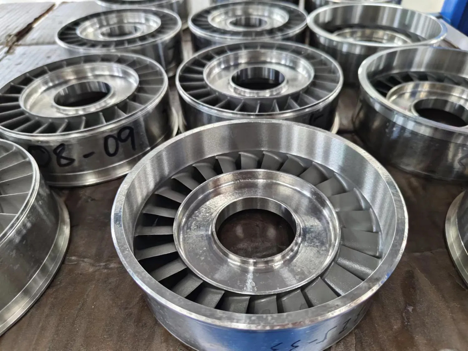 Duplex Stainless Steel Nozzle Guide Vane Casting For Water Jet Propulsion Devices