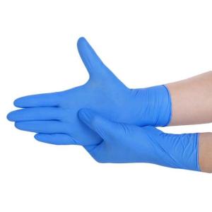 China Latex Examination Disposable Surgical Gloves Protective Safety Nitrile Material wholesale