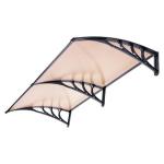 Residential Polycarbonate Carport Canopy With UV Protection Window Awnings