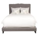 chesterfield high back designer french style antique king upholstered linen