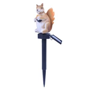 China 1.2V 600mAh Squirrel Animal Shaped Solar Garden Lights wholesale