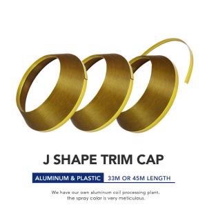 China Electronic Signs Jewelite Gold Channel Letter Trim Cap Materials wholesale