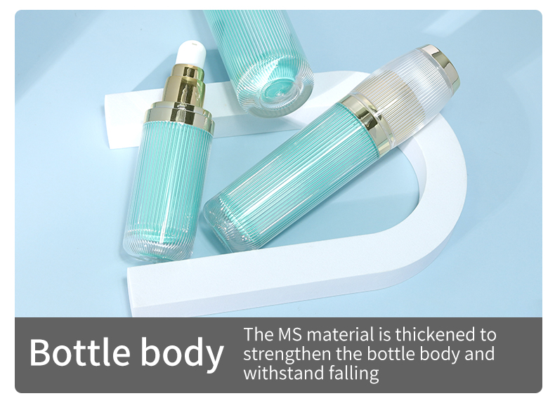 Customized Acrylic Bottles 100g Face Cream Jars Cosmetic With Screen Printing Logo Acceptable