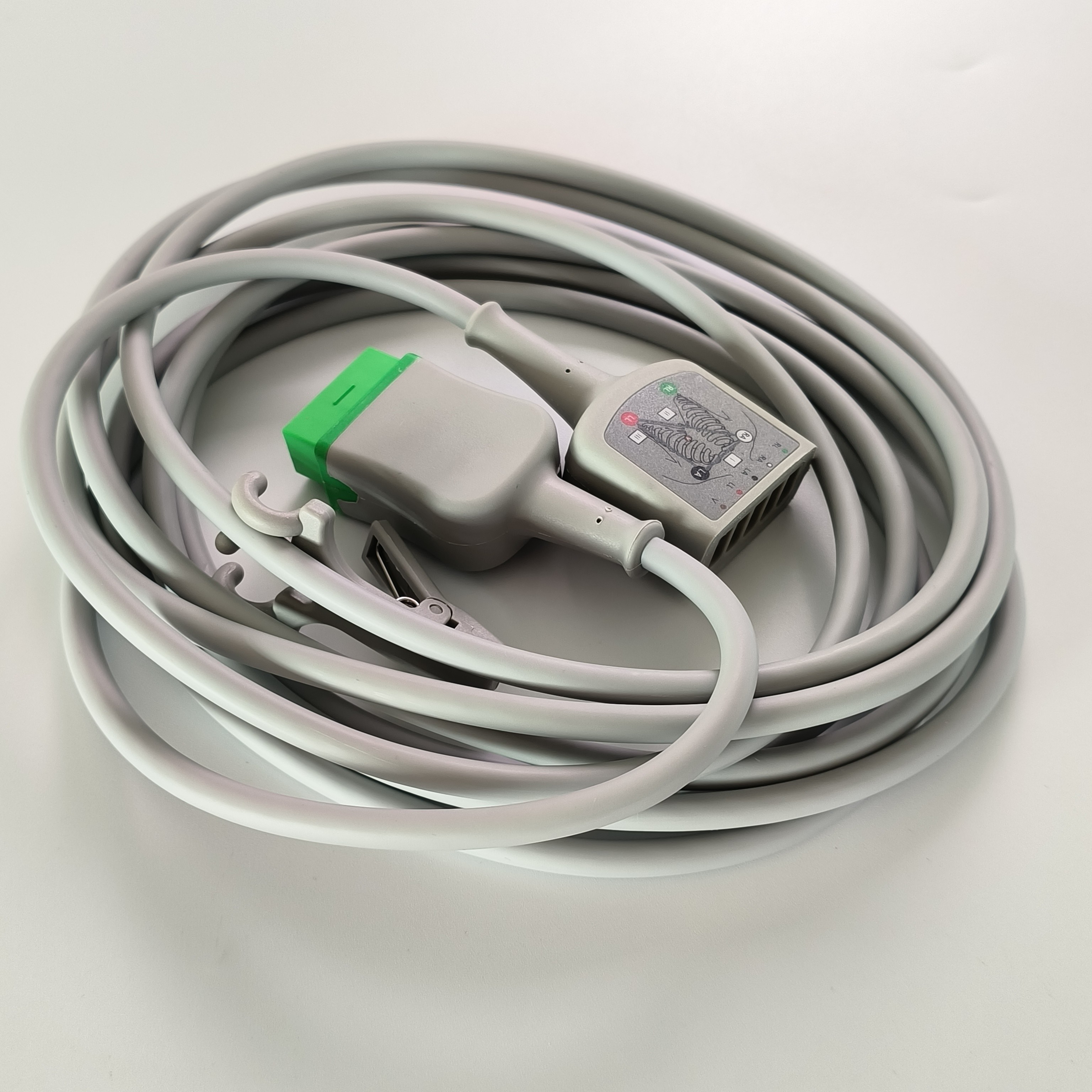 Vyaire GE Original Multi-Link ECG Care Cable 3/5-Lead AHA 3.6m / 12 Ft. REF: 2017003-001