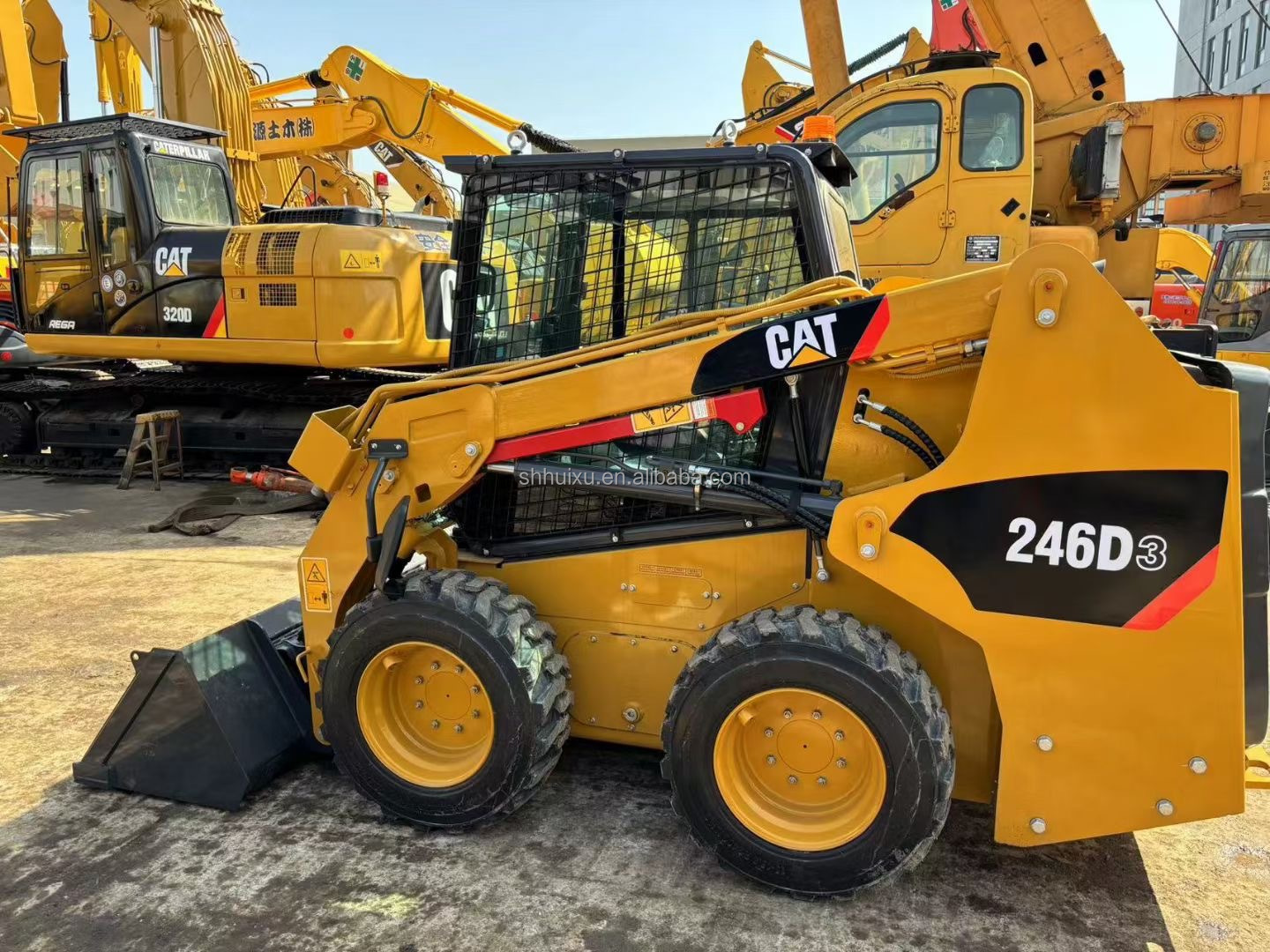 Caterpillar 246D Skid Steer Used Cat 246C Skid Steer Loader Second Hand Cat Loader machine