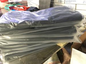 China Disposable Polythene Plastic Garbage Bags , Heavy Duty Black Trash Bags wholesale