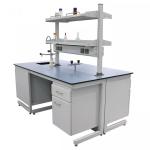 Fireproof Laboratory Wall Bench Physiological Board Island Lab Bench With