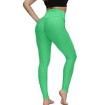 Solid Anti Cellulite Bum Lifting Leggings , Waist Slimming Booty Leggings