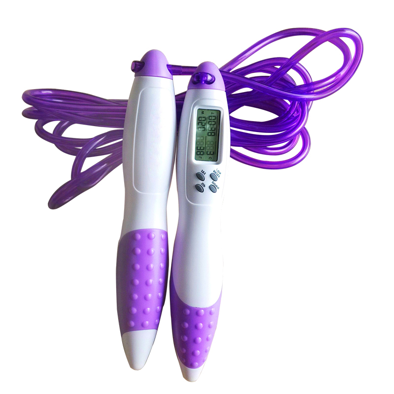 PVC Jump Rope Large Medium Small Batch Purchase Skipping Rope JP-100 Purple Home Applicable Scene