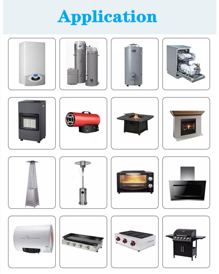 8 Rows High Quality Low Nox Emission Gas Burner for Wall Hung Gas Boiler