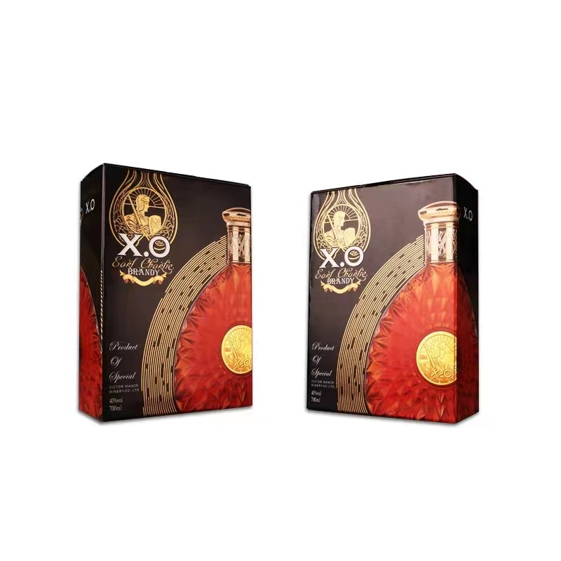 Wholesale Specialty Paper Luxury Wine Alcohol Package Cardboard Paper Gift Box