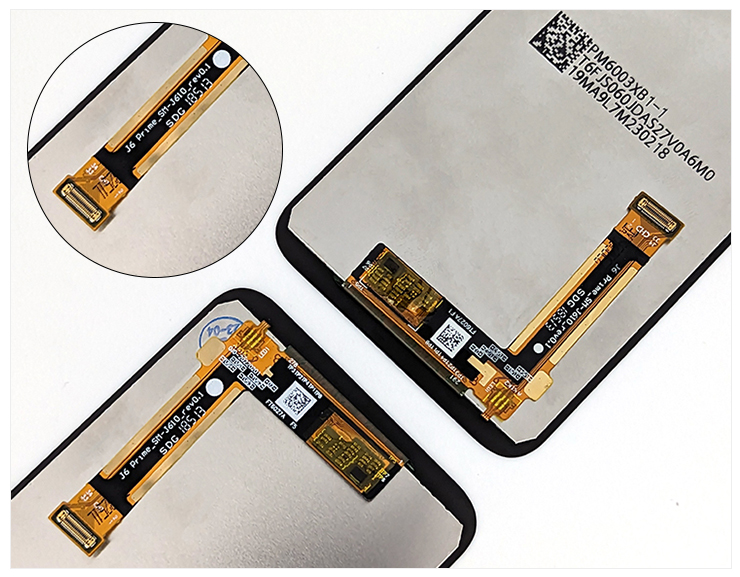Samsung J4Plus LCD Cell Phone Digitizer Glass Replacement Full Front Assembly