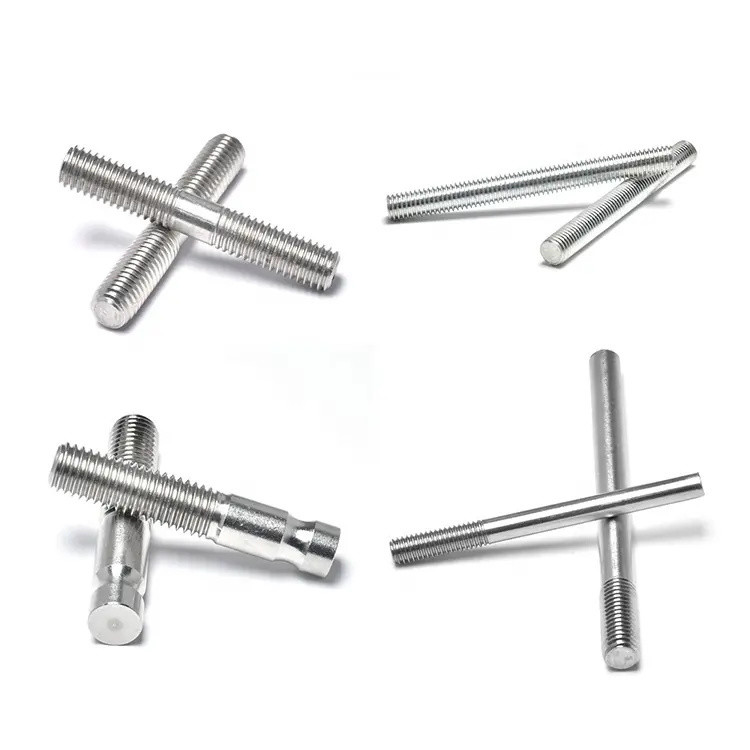 ANSI Standard Threaded Stud Bolts - MOQ 1000 Pieces Hexagon Head Type