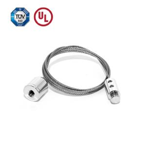 China Adjustable Cable Hanging System Cable Gripper With Male Screw wholesale