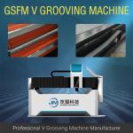 Automatic CNC V Grooving Machine Hydraulic V Groove Machine For Metal